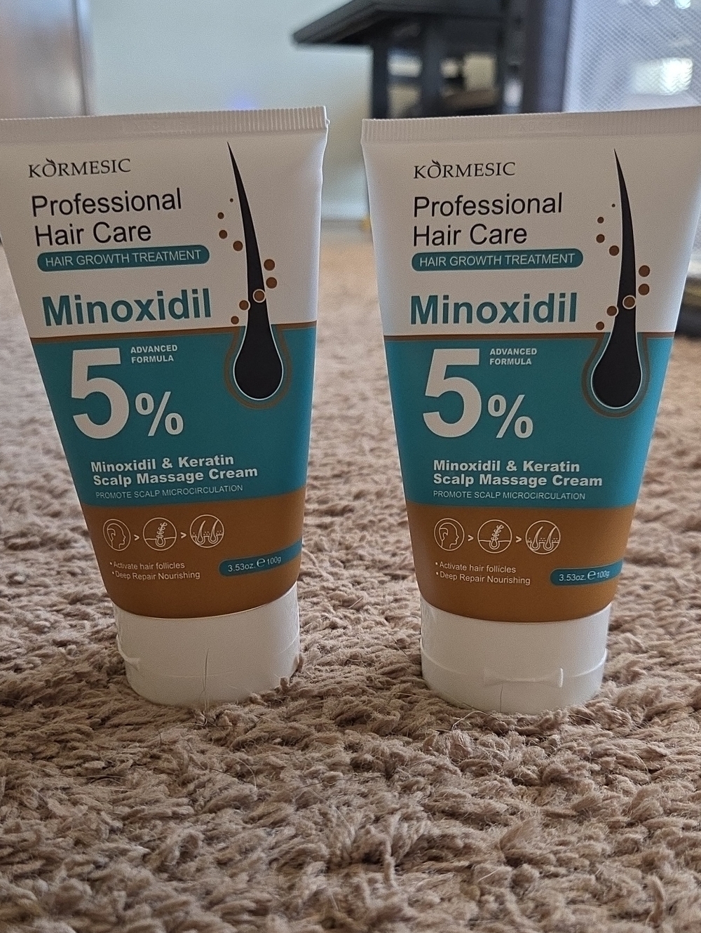 Kormesic Minoxidil 5% Scalp Massage Cream